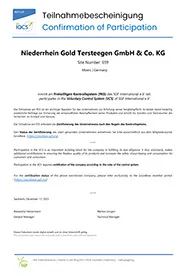 Freiwilligen Kontrollsystem (FKS) des SGF International e.V.