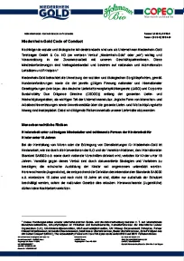 Code of Conduct (Deutsch)