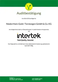 proveg Auditbestätigung 2025